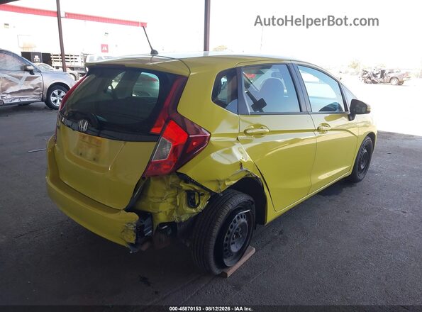 JHMGK5H5XGS009243 2016 HONDA FIT Yellow Դիմացի տեսք