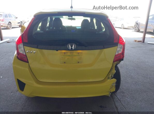 JHMGK5H5XGS009243 2016 HONDA FIT Yellow 