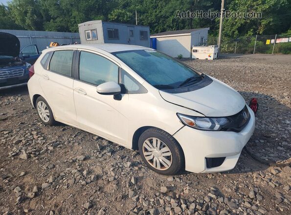 JHMGK5H5XGX032606 2016 HONDA FIT White Przód prawy
