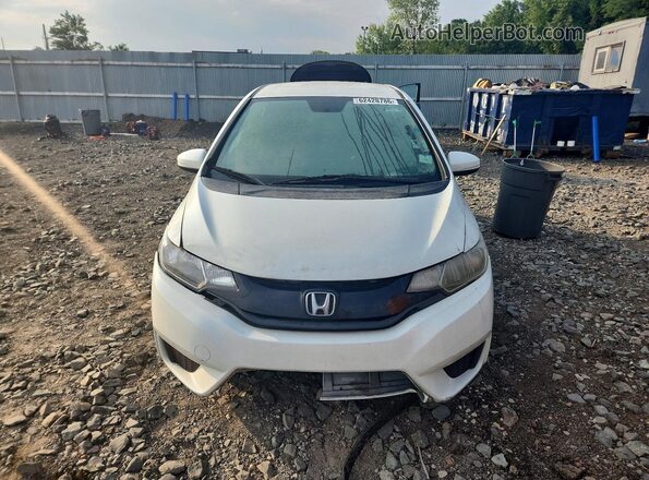 JHMGK5H5XGX032606 2016 HONDA FIT White Widok z przodu