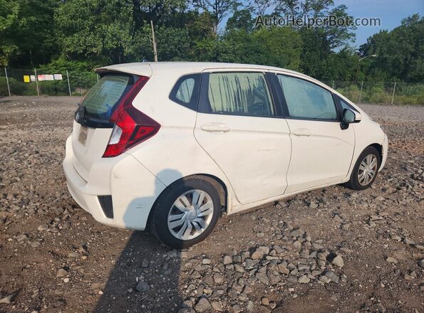JHMGK5H5XGX032606 2016 HONDA FIT White Tył prawy