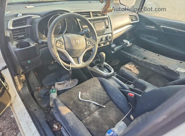 JHMGK5H5XGX032606 2016 HONDA FIT White Widok deski rozdzielczej