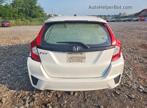 JHMGK5H5XGX032606 2016 HONDA FIT White Widok z tyłu