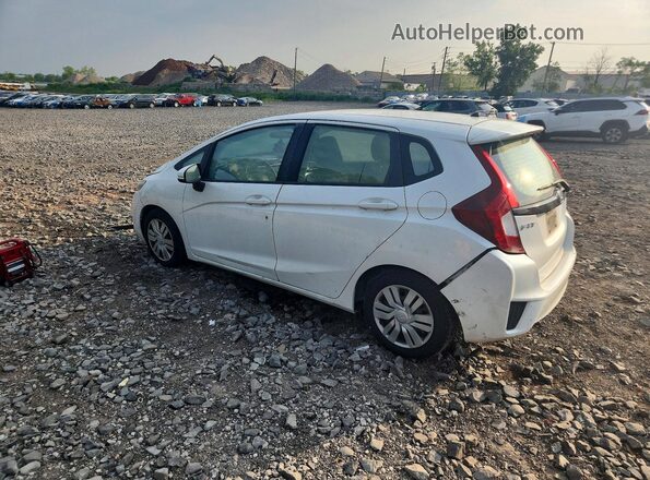 JHMGK5H5XGX032606 2016 HONDA FIT White Tył lewy