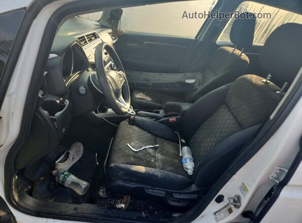 JHMGK5H5XGX032606 2016 HONDA FIT White Widok wnętrza z przodu