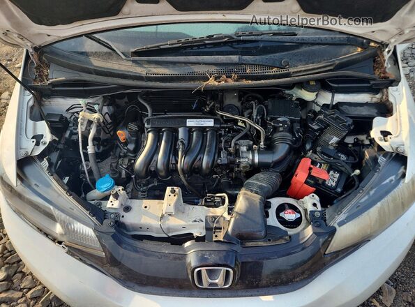 JHMGK5H5XGX032606 2016 HONDA FIT White Widok wnętrza z tyłu