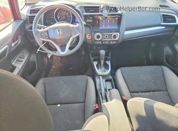 JHMGK5H70GS003498 2016 HONDA FIT Red წინა პანელის ხედი