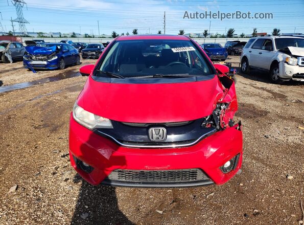 JHMGK5H70GS003498 2016 HONDA FIT Red წინა ხედი