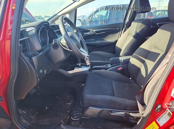 JHMGK5H70GS003498 2016 HONDA FIT Red წინა სალონის ხედი