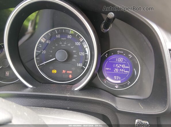 JHMGK5H71GX024122 2016 HONDA FIT White Vista de los asientos traseros