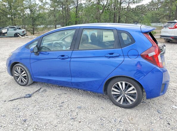 JHMGK5H74GX033574 2016 HONDA FIT Blue Tył lewy