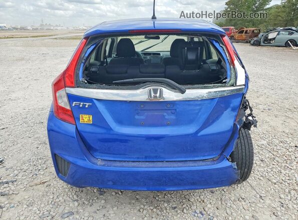 JHMGK5H74GX033574 2016 HONDA FIT Blue Widok z tyłu