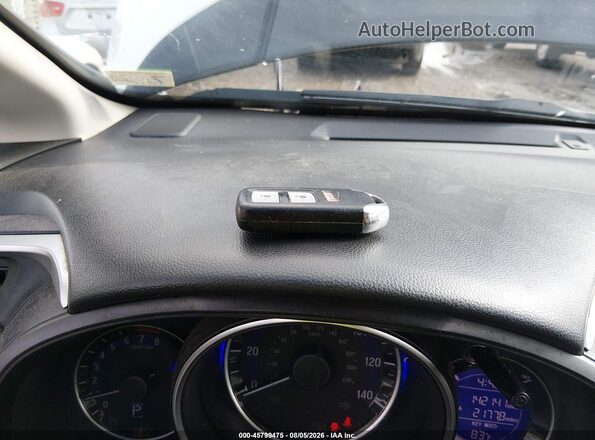 JHMGK5H78GS002227 2016 HONDA FIT White Dashboard view