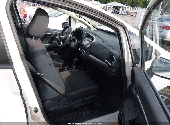 JHMGK5H78GS002227 2016 HONDA FIT White Front interior view