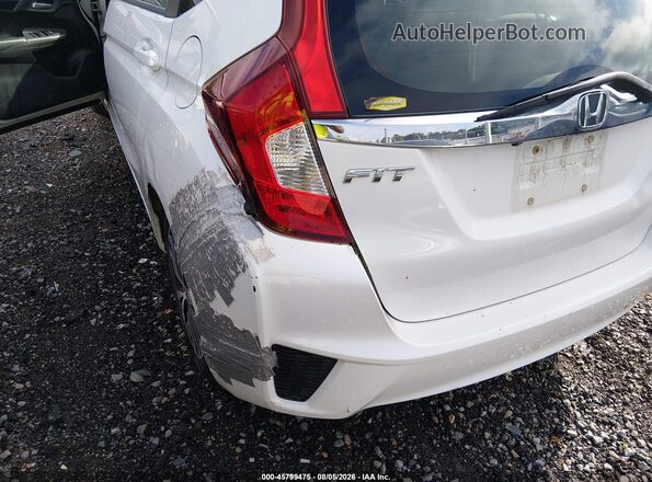 JHMGK5H78GS002227 2016 HONDA FIT White Front view