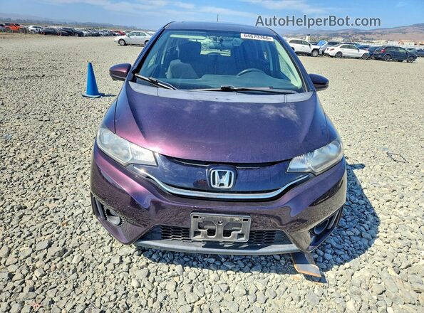 JHMGK5H79GS005850 2016 HONDA FIT Фиолетовый Вид спереди