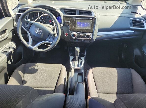 JHMGK5H79GS005850 2016 HONDA FIT Фиолетовый Вид панели приборов