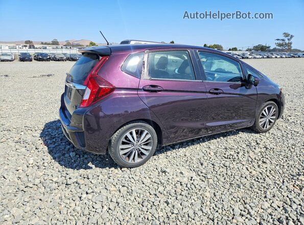 JHMGK5H79GS005850 2016 HONDA FIT Фиолетовый Задняя правая четверть