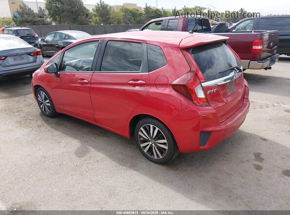 JHMGK5H7XGS014623 2016 HONDA FIT Красный Задняя левая четверть