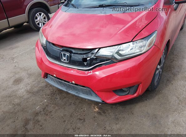 JHMGK5H7XGS014623 2016 HONDA FIT Красный Вид спереди