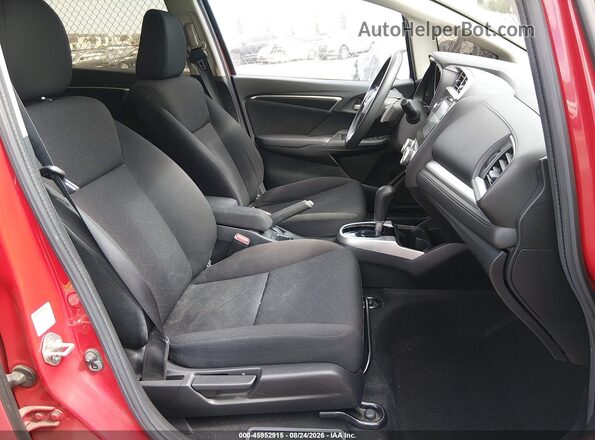 JHMGK5H7XGS014623 2016 HONDA FIT Красный Вид салона спереди