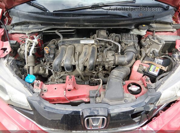 JHMGK5H7XGS014623 2016 HONDA FIT Красный Вид сзади