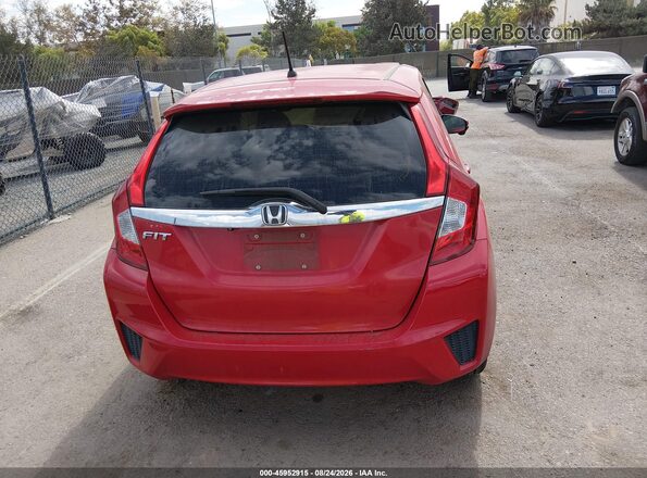 JHMGK5H7XGS014623 2016 HONDA FIT Красный 