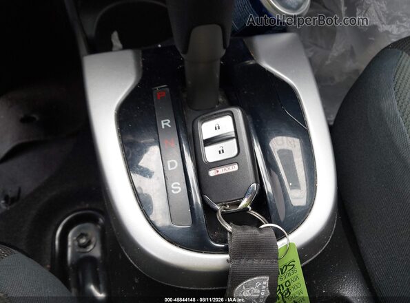 JHMGK5H7XHS018379 2017 HONDA FIT Blue Dashboard view