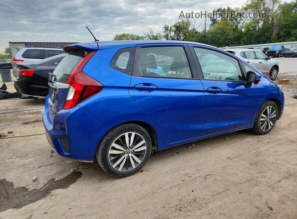 JHMGK5H85HS011932 2017 HONDA FIT Blue Հետևի աջ
