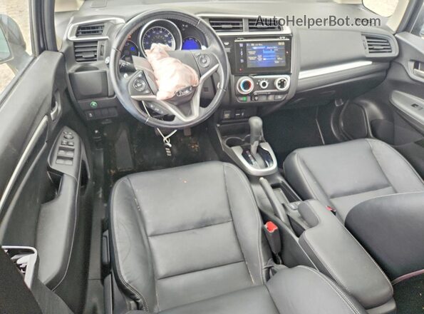 JHMGK5H89HS008306 2017 HONDA FIT Gray Widok deski rozdzielczej