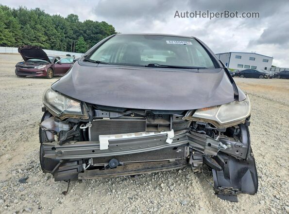 JHMGK5H89HS008306 2017 HONDA FIT Gray Widok z przodu