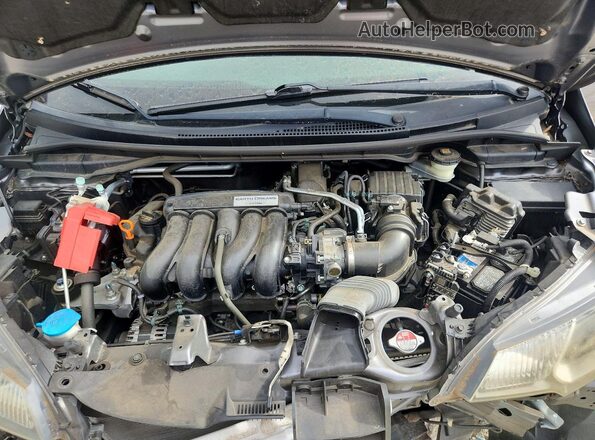 JHMGK5H89HS008306 2017 HONDA FIT Gray Widok wnętrza z tyłu