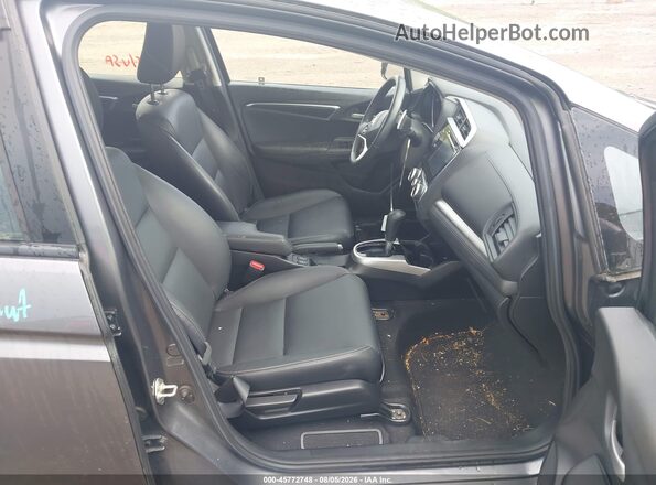 JHMGK5H97HS007129 2017 HONDA FIT Серый Вид салона спереди