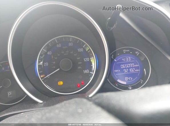 JHMGK5H97HS007129 2017 HONDA FIT Серый Вид задних сидений