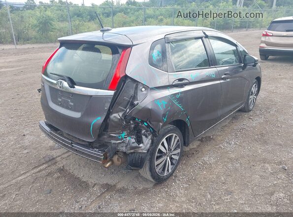 JHMGK5H97HS007129 2017 HONDA FIT Серый Задняя правая четверть