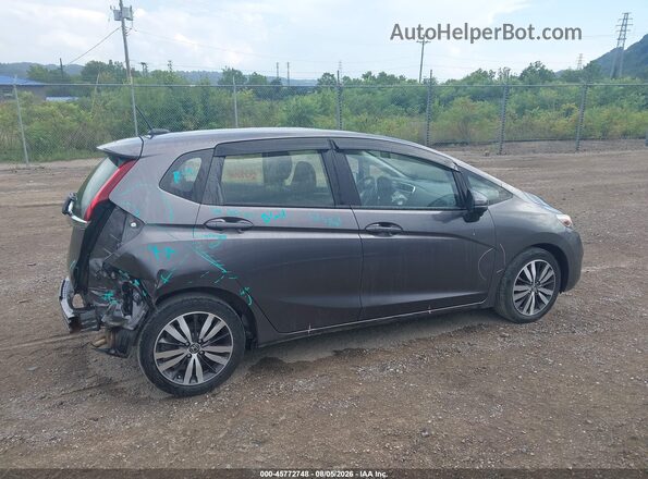 JHMGK5H97HS007129 2017 HONDA FIT Серый Вид задней части салона