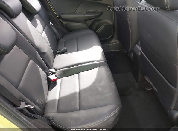 JHMGK5H99HS013885 2017 HONDA FIT Желтый Вид наклейки с VIN-кодом