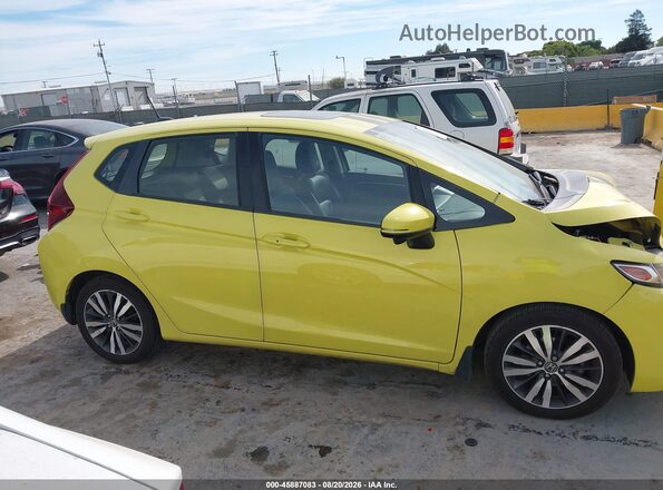 JHMGK5H99HS013885 2017 HONDA FIT Желтый Панорамный вид салона 360°