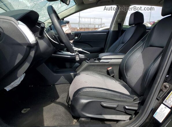 JHMZC5F10KC004707 2019 HONDA CLARITY Black Front interior view