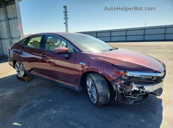 JHMZC5F12JC021930 2018 HONDA CLARITY Maroon Передня права чверть