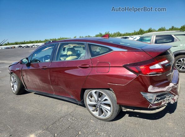 JHMZC5F12JC021930 2018 HONDA CLARITY Maroon Задня ліва чверть