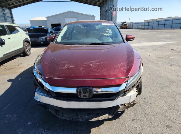 JHMZC5F12JC021930 2018 HONDA CLARITY Maroon Вид спереду