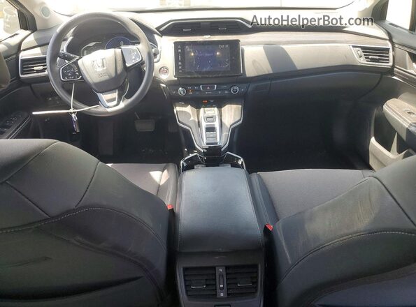 JHMZC5F12KC001405 2019 HONDA CLARITY Gray Առջևի վահանակի տեսք
