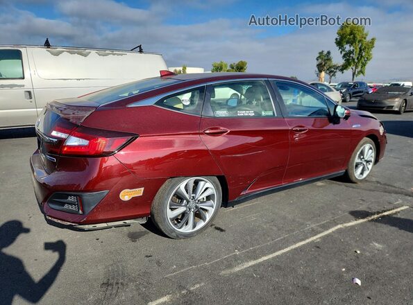 JHMZC5F12KC005826 2019 HONDA CLARITY Burgundy Rear right
