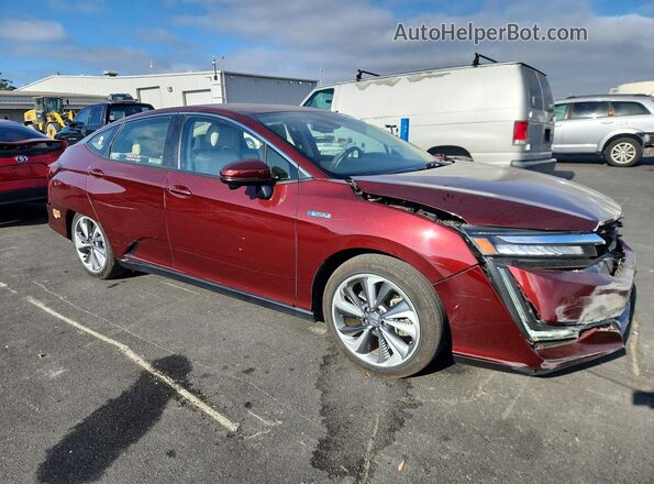JHMZC5F12KC005826 2019 HONDA CLARITY Burgundy Front right