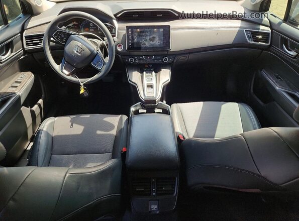 JHMZC5F13KC003907 2019 HONDA CLARITY Gray Вид панелі приладів