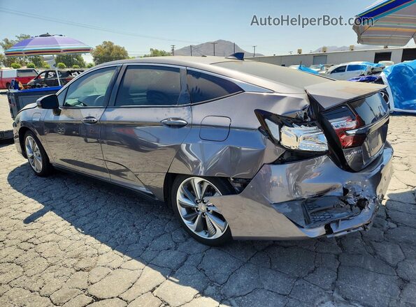 JHMZC5F13KC003907 2019 HONDA CLARITY Gray Задня ліва чверть