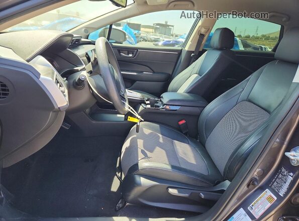 JHMZC5F13KC003907 2019 HONDA CLARITY Gray Вид салону спереду