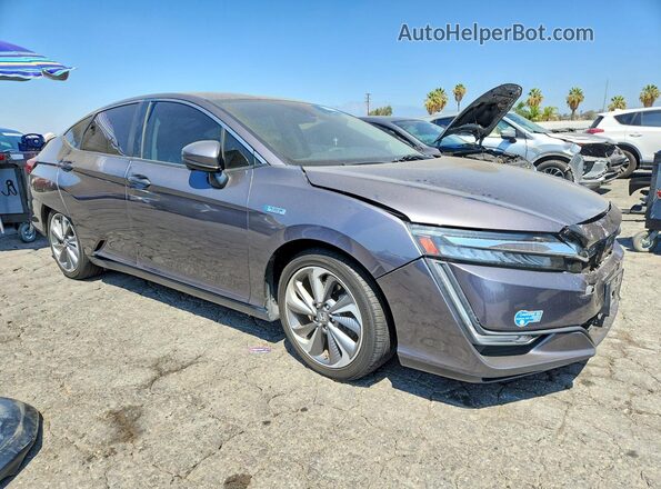 JHMZC5F13KC003907 2019 HONDA CLARITY Gray Передня права чверть