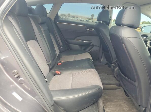 JHMZC5F13KC005754 2019 HONDA CLARITY Gray Вид задніх сидінь